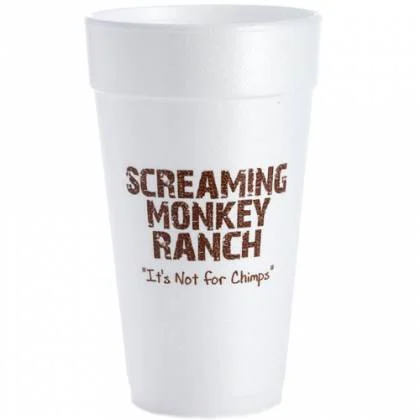 20 oz Foam Cups (1-color imprint) Questions & Answers