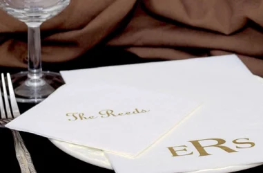 Personalized White Masslinn Cocktail Napkins  (Online Preview) Questions & Answers