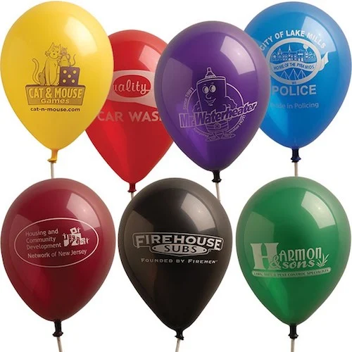 11" Custom Luminous Natural Latex Balloon (1-Color Ink) Questions & Answers